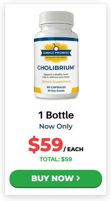 Cholibrium 1 bottle special offer
