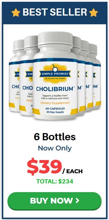 Cholibrium 6 bottle package price